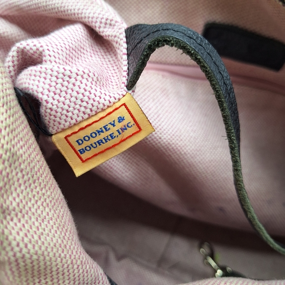 Dooney And Bourke Leather Satchel Purse MB - Picture 7 of 7